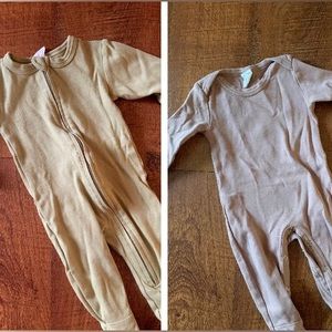 Kate Quinn (Set of 2) Size 3-6 Month Footed Onesies